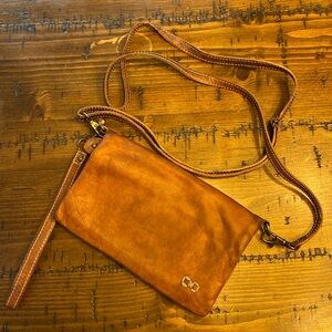 Bed Stu Leather Crossbody Purse Wallet Clutch